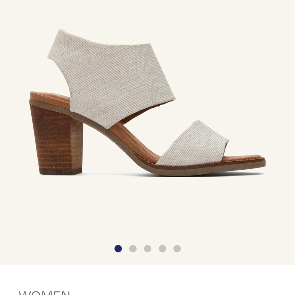 Toms Majorca Cutout Heeled Sandal